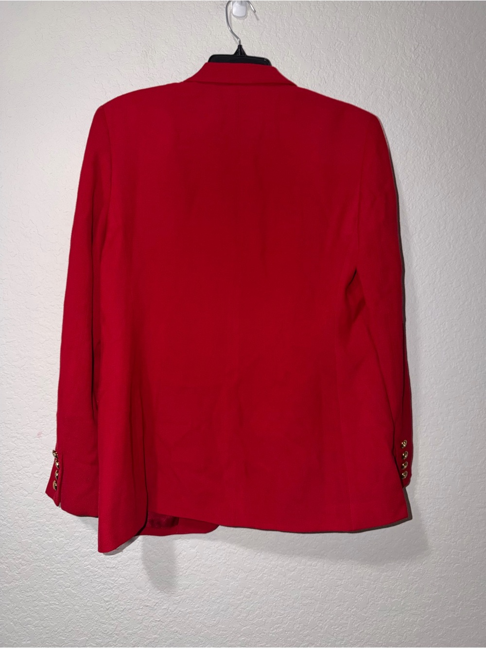 Lauren Ralph Lauren Red Crest Wool Blazer - Picture 5 of 7